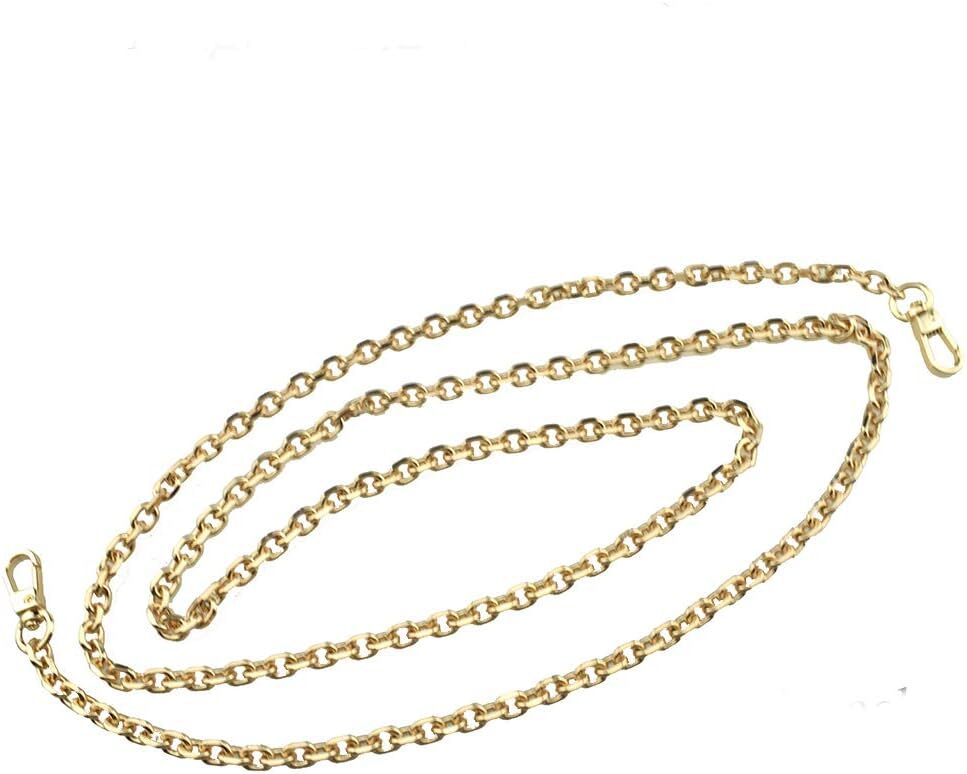 Mini Pochette Chain Strap 6mm Thin Wide for LV 51.2 Inches Thick Adjustable