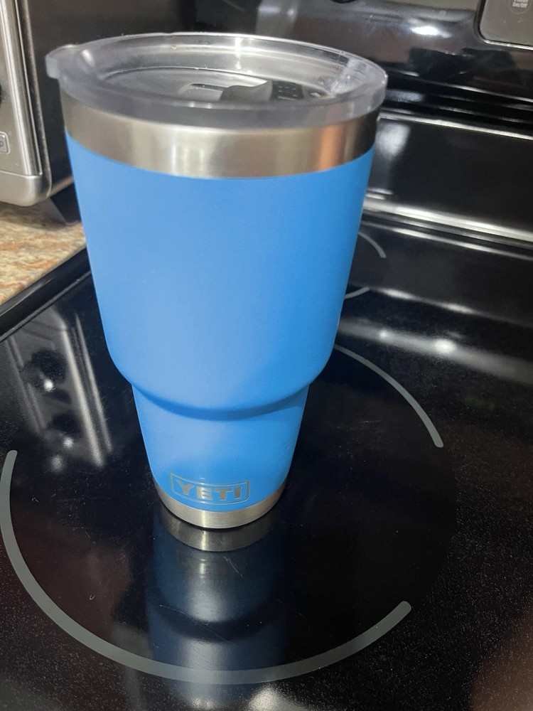 1 Yeti Rambler 16 Oz Tall Can Insulated Colster Pacific Blue - Fast