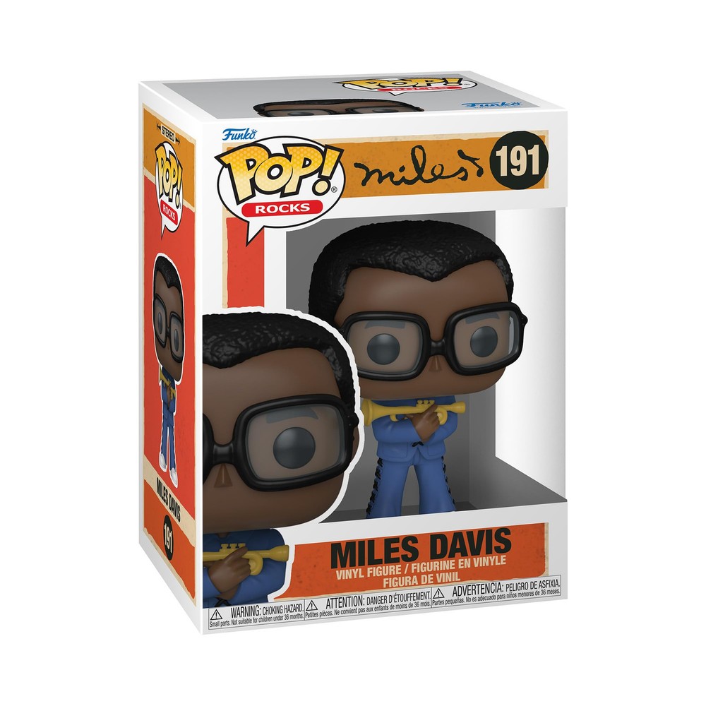 Funko POP! Icons: Miles Davis - Collectable Vinyl Figure - Gift Idea - Official