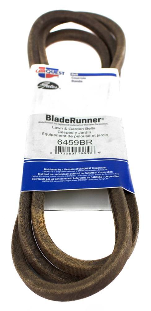 Gates BladeRunner Lawn Garden Belt 1/2in x 78-1/2in 39 Degree Pulley Part 6459BR