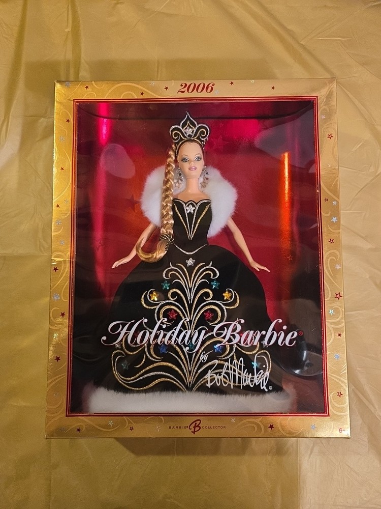 Holiday Barbie Doll by Bob Mackie-Mattel  2006 New In Box