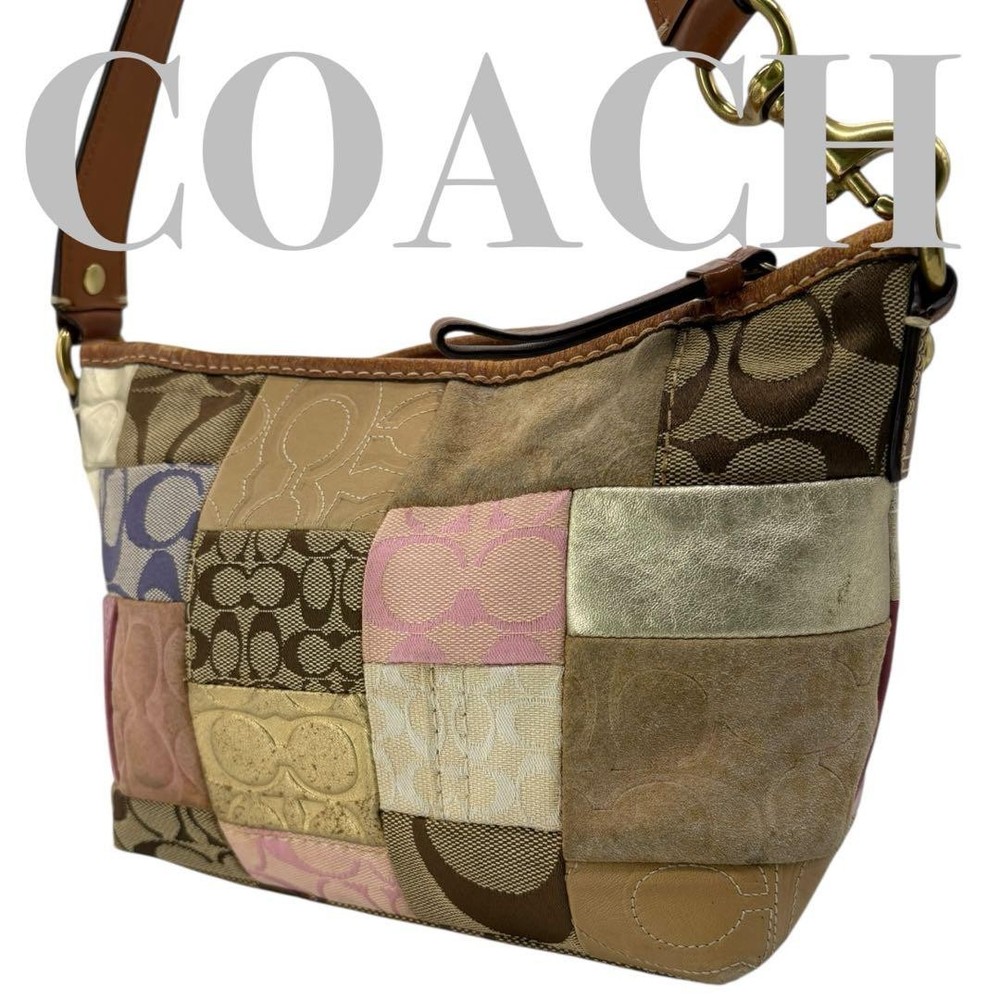 Coach Patchwork Signature shoulder bag 870