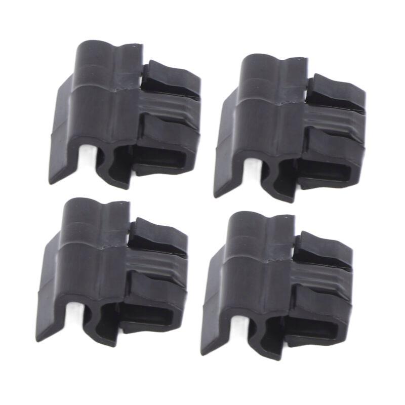 Front Bumper Hood Buckle Set 4pcs Compatible with for 2017 to 2023 Models