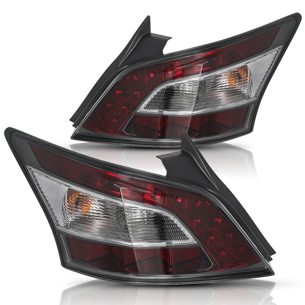 Tail Lights Assembly For 2012-2014 Nissan Maxima Rear Outer Lamps Pair w/Bulbs