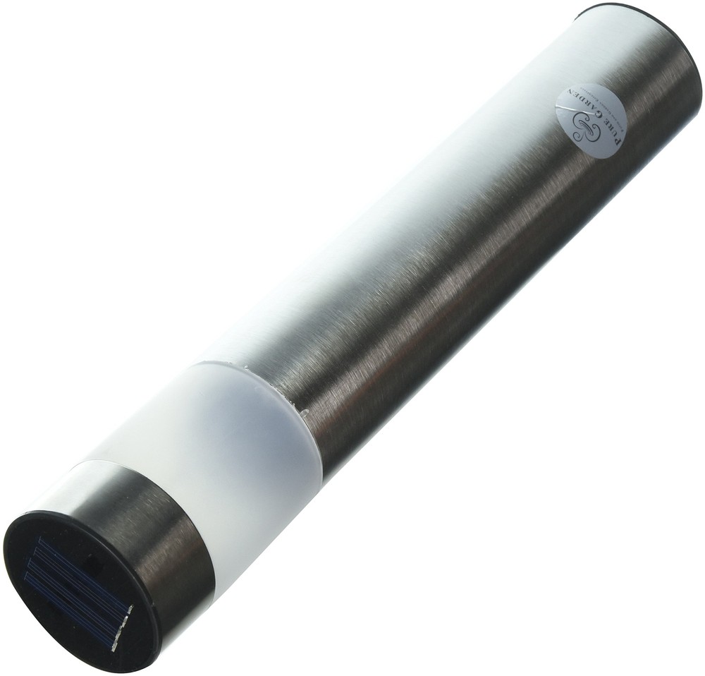 Solar Outdoor LED Light, Battery Operated Stainless Steel Path Walkway Lights...