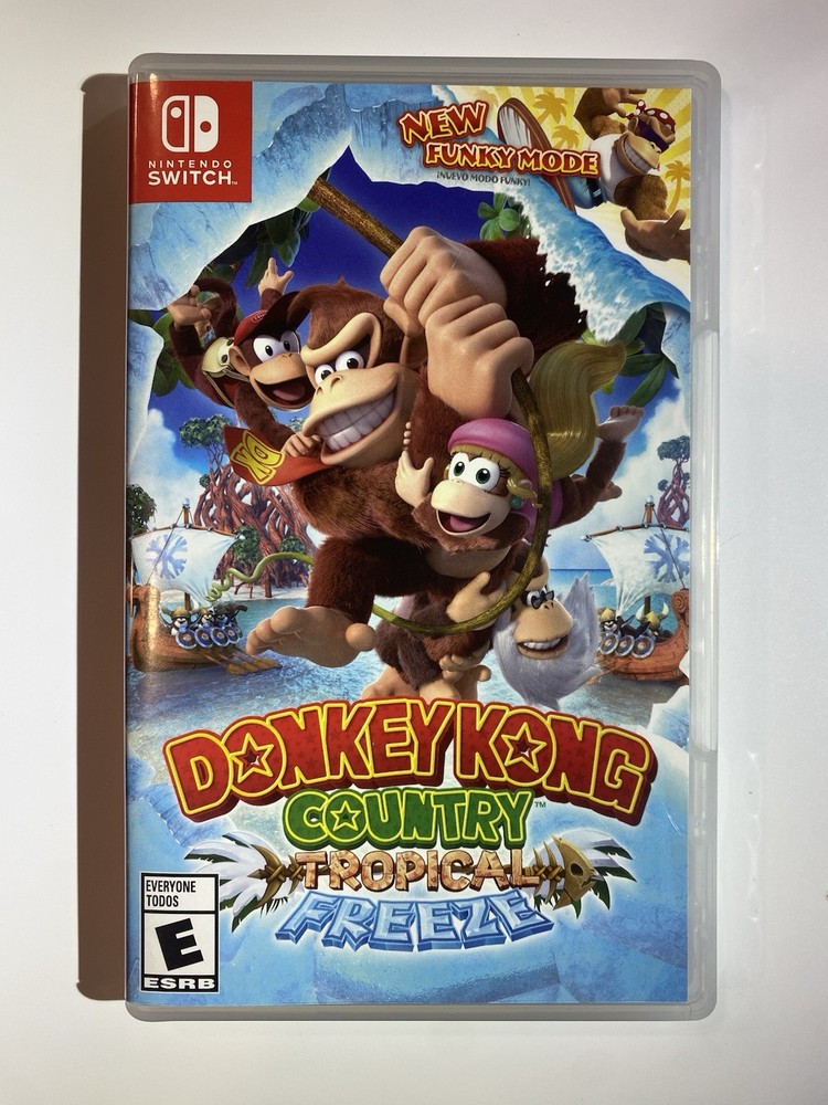 Donkey Kong Country: Tropical Freeze Nintendo Switch CIB (Complete In Box)