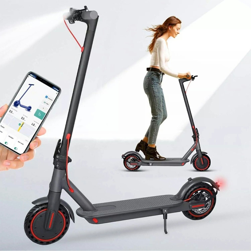 Mankeel 350W Folding E-Scooter with 8.5 Tires Long Range APP Control