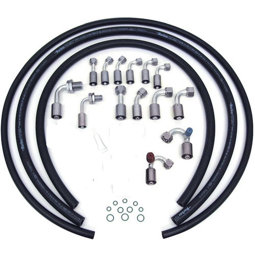 **VPA 547001 Universal Extended Beadlock A/C Hose Kit for H-Series Compatibility**  
