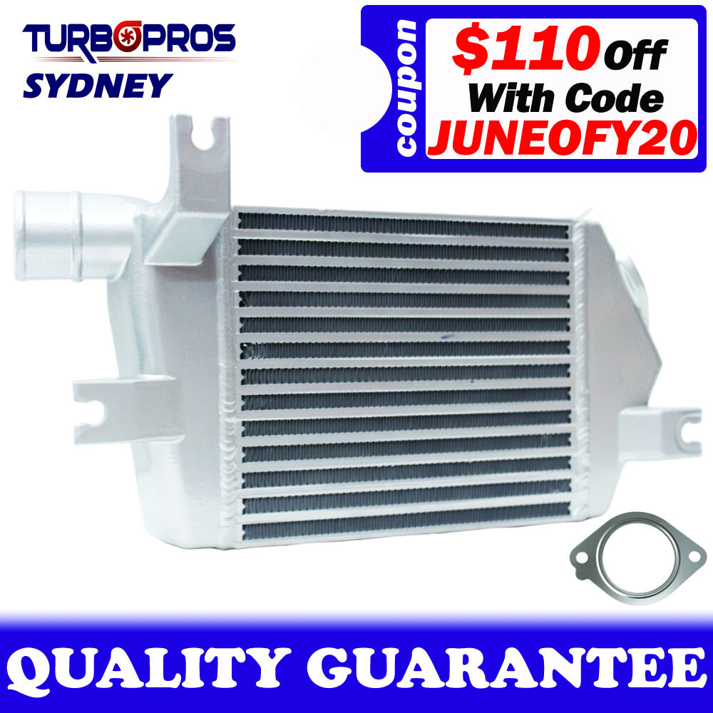 Upgrade 60mm Aluminium Intercooler with Gasket for Mitsubishi Challenger 4D56 2.5L Diesel