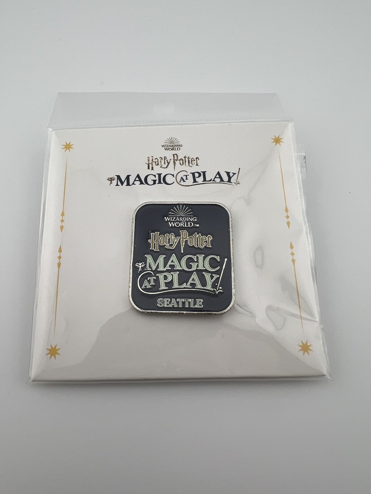 Wizarding World of Harry Potter Magic at Play Lapel Pin Seattle Washington
