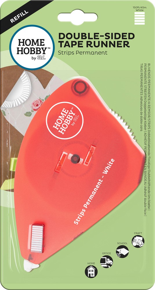 Home Hobby By 3L Double Sided Tape Runner Refill .375 inch X150'