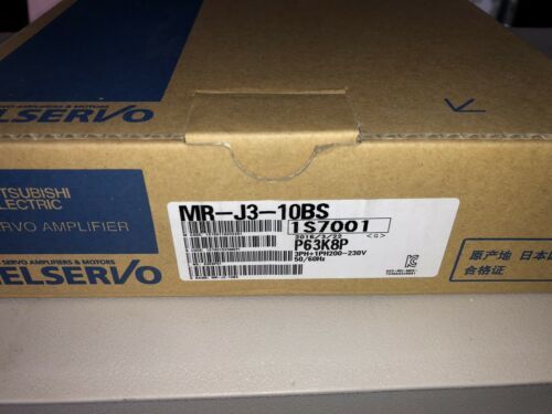 New Mitsubishi In Box MR-J3-10BS MR-J3-10BS AC Servo Drive 1 year warranty