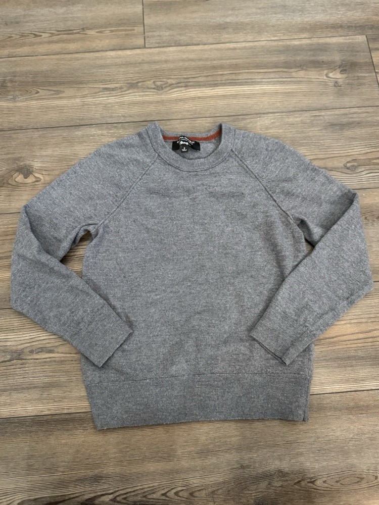 Banana Republic Men’s Gray Merino Wool Sweater Small | Italian Yarn by Baruffa