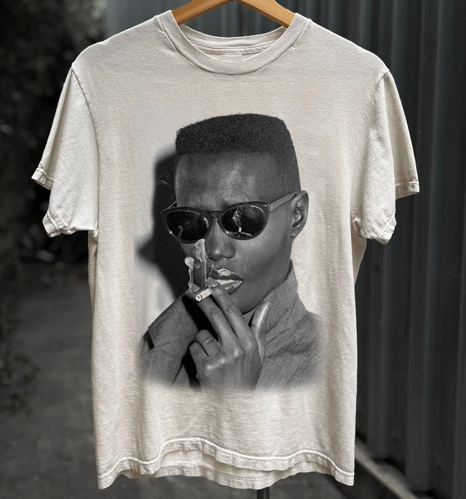 Rare Grace Jones Gift For Fan All Size Unisex T-Shirt QA1037
