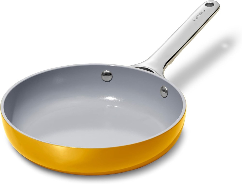 Caraway Nonstick Ceramic 8-Inch Mini Fry Pan 1.05 Qt in Marigold