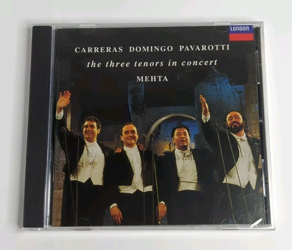 MEHTA CD - Carreras, Domingo & Pavarotti:  The Three Tenors In Concert NEW