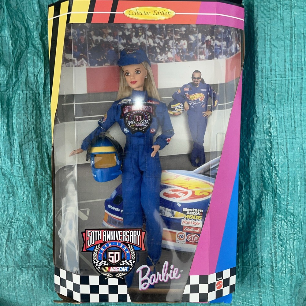 1998 NASCAR Barbie 50th Anniversary Collector Edition by Mattel