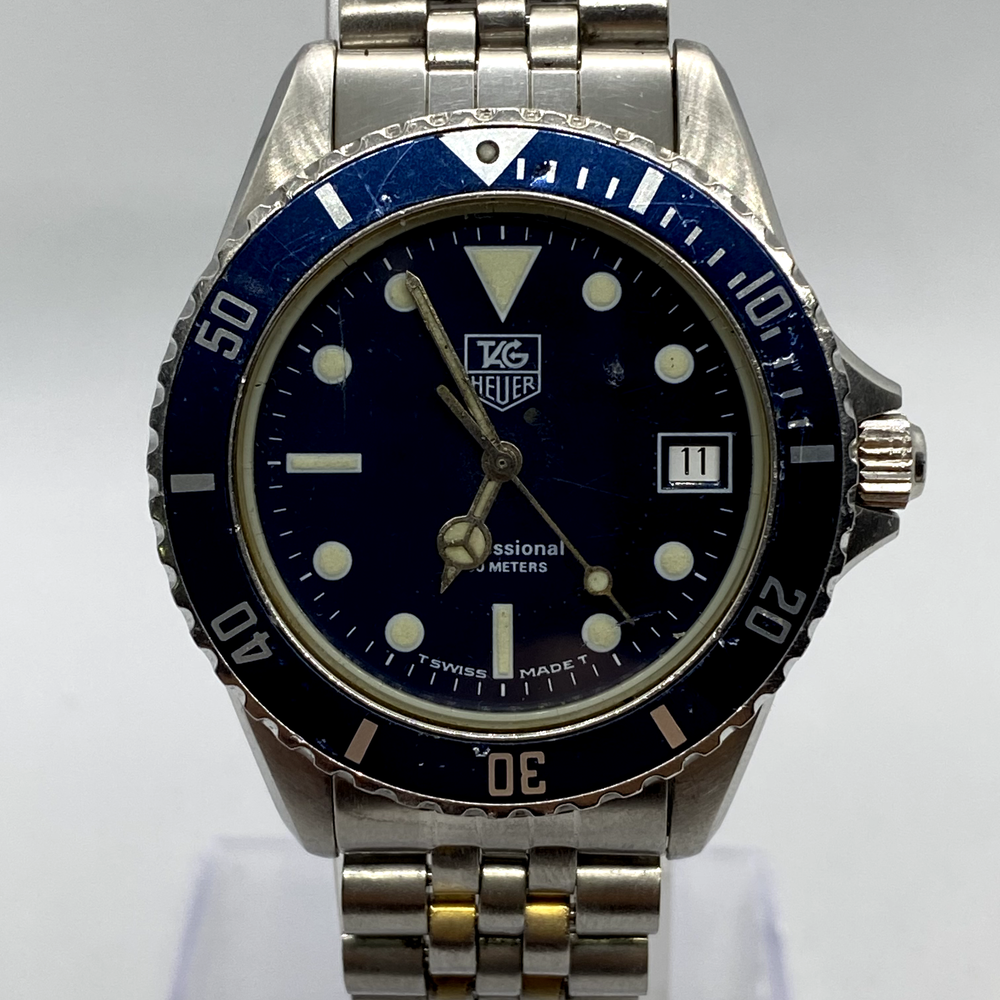 Tag Heuer 1000 Professional 200m Quartz Watch Blue Dial 980.613B Men's JP