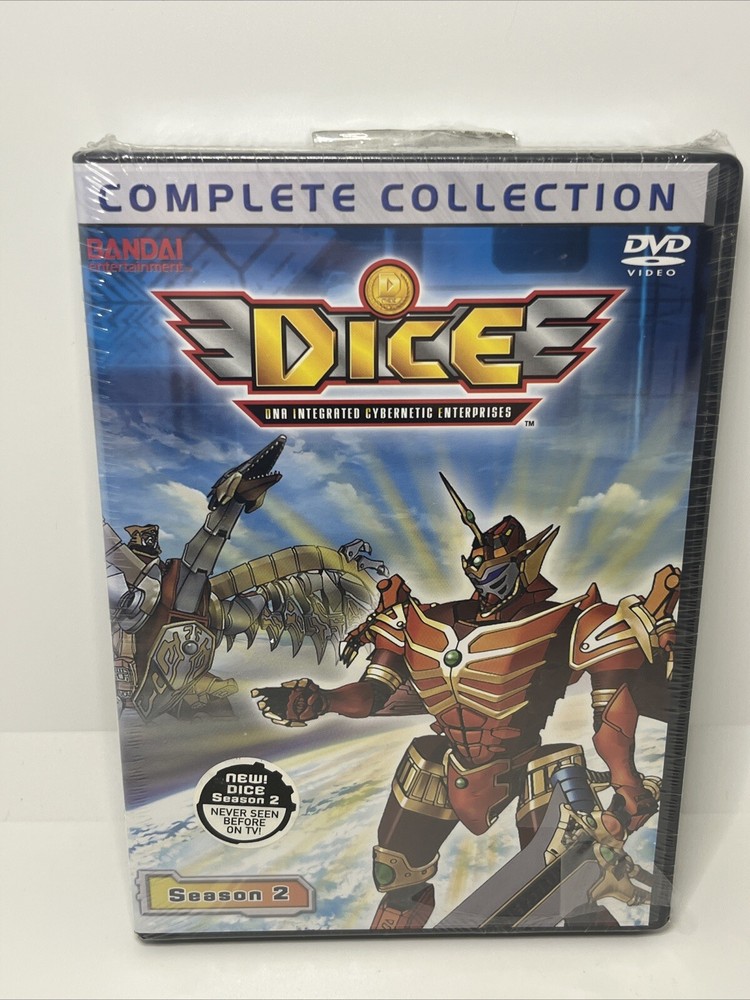 SEALED Dice: Season 2 Complete Collection - DVD - Animated Box Set Color Dolby