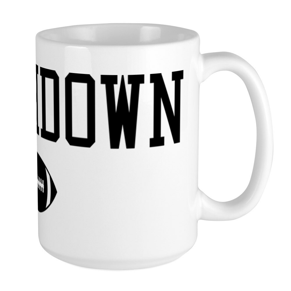 CafePress Touchdown Coffee Mug, Large 15 oz. White Coffee Cup (75431794)