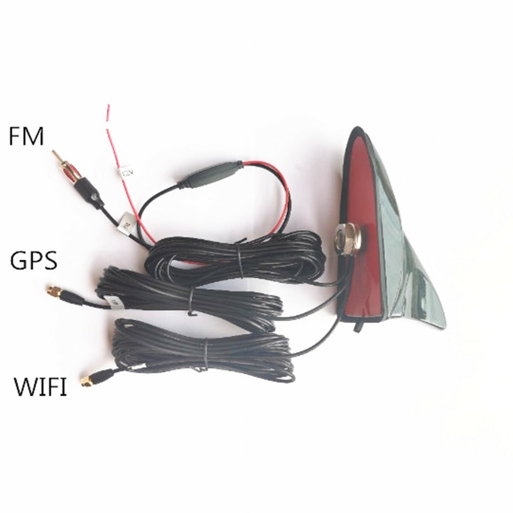 Car Roof Mount FM/AM Radio Antenna with WIFI GPS Amplifier
