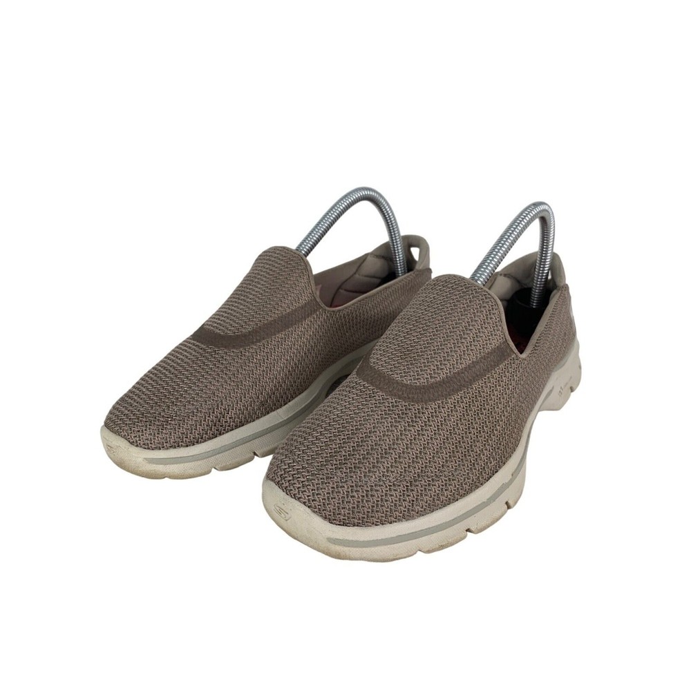 Skechers Go Walk 3 Slip-On Walking Shoes for Women Size 7 Taupe
