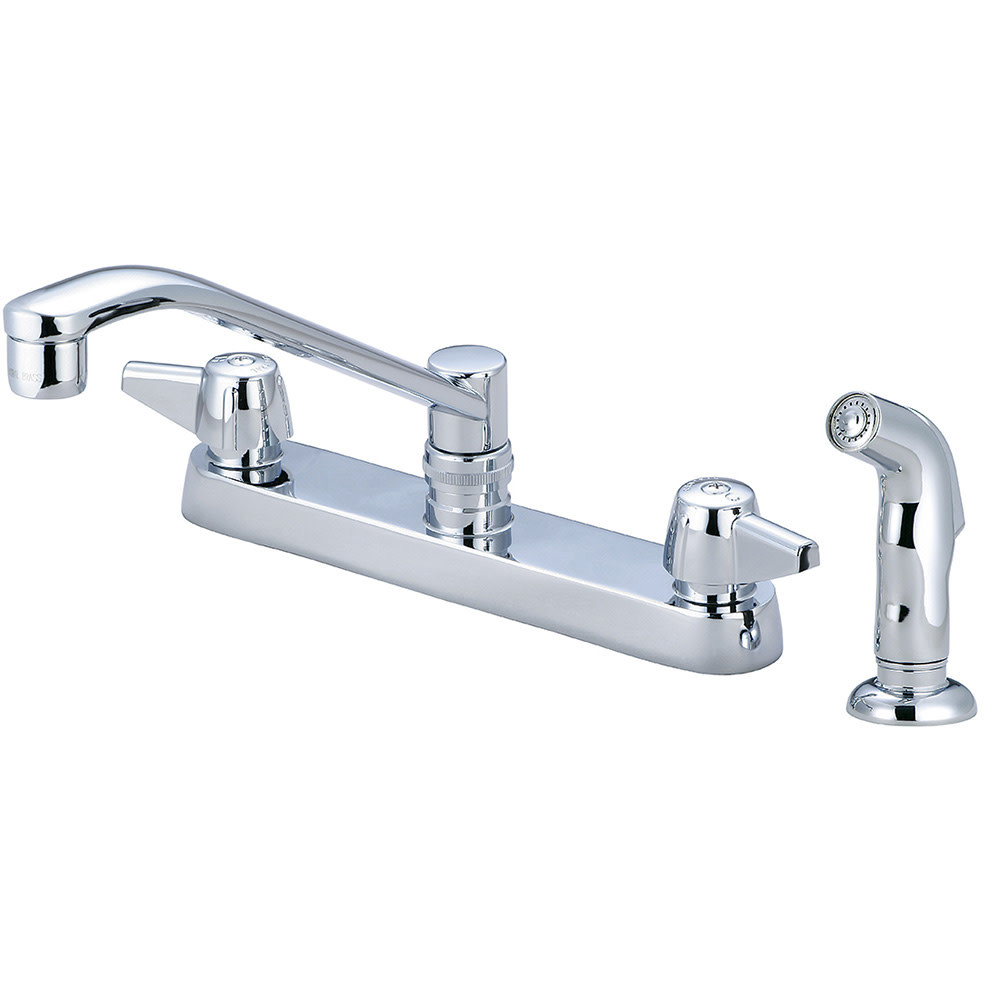 Central Brass 80123-A 1.5 GPM Deck Mounted Kitchen Faucet - Chrome