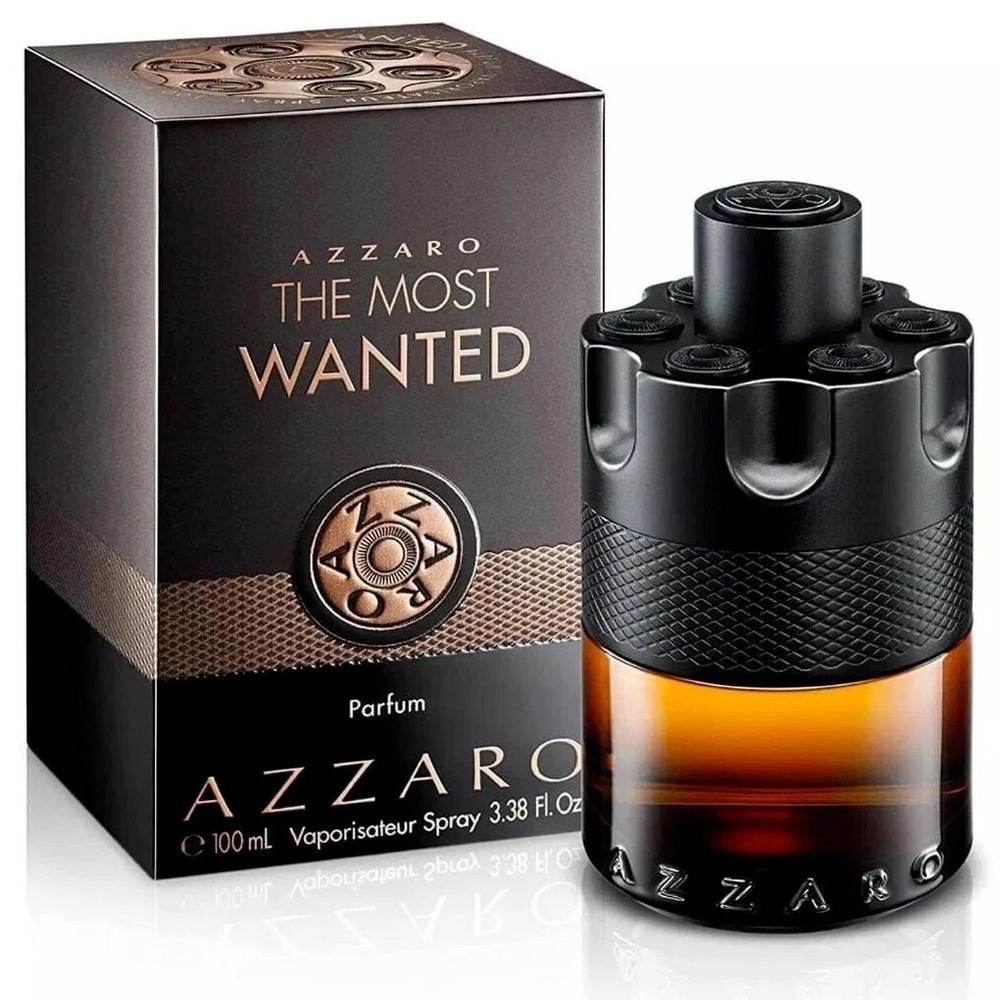 Azzaro The Most Wanted Parfum 100ml 3.38oz Men's Fragrance Spray Free Shipping