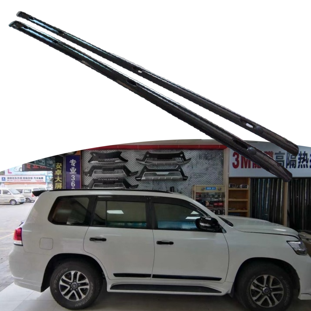 2PCS Roof Rail Rack Fit for Toyota Land Cruiser LC200 J200 2008-2021 Flush Rack