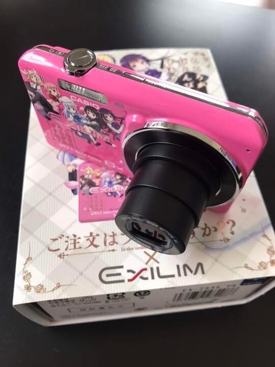 CASIO EXILIM EX-ZS35 Is the Order a Rabbit Pink Digital Camera with Box Used