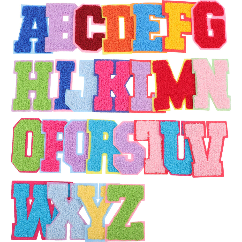 26 Pcs Custom Patches Cloth for Clothing Repair Nail Stickers