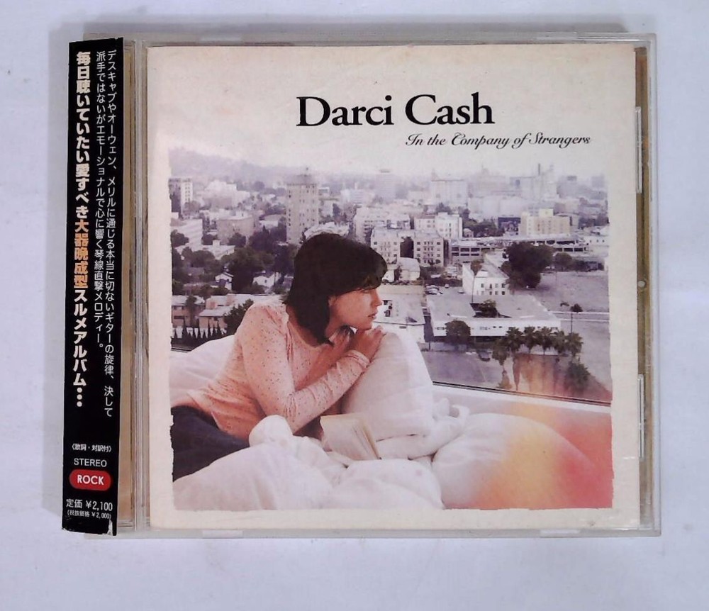 Darci Cash – In The Company Of Strangers TTR-202CD JAPAN CD OBI