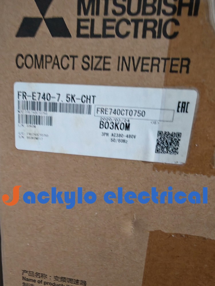 1PCS NEW IN BOX Mitsubishi Frequency Converter FR-E740-7.5K-CHT 7.5KW 380V
