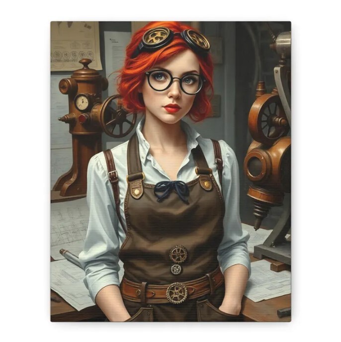 Fantasy Wall Art - Inventive Mechanic Design for Home Decor