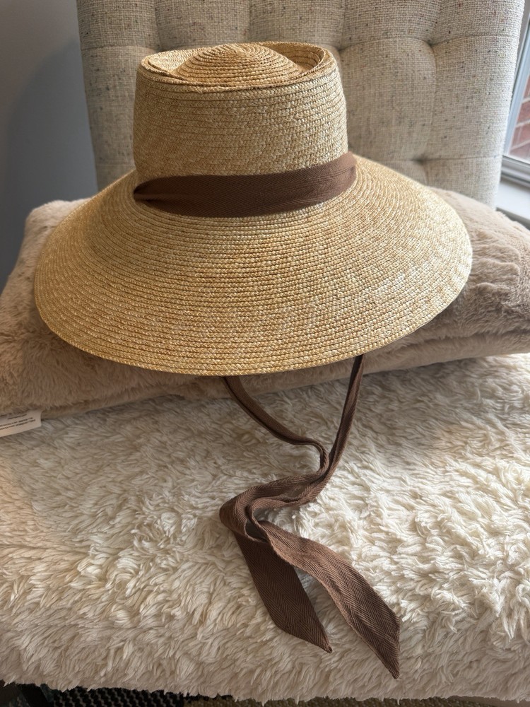 Lack of Color Paloma Sun Hat | Wide Brim Natural Straw Hat 57cm - Size Medium