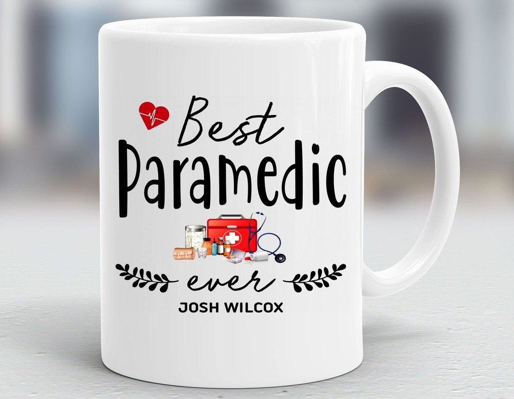 Personalized Paramedic Mug Paramedic Gift Gift Ideas For Paramedic Presents For