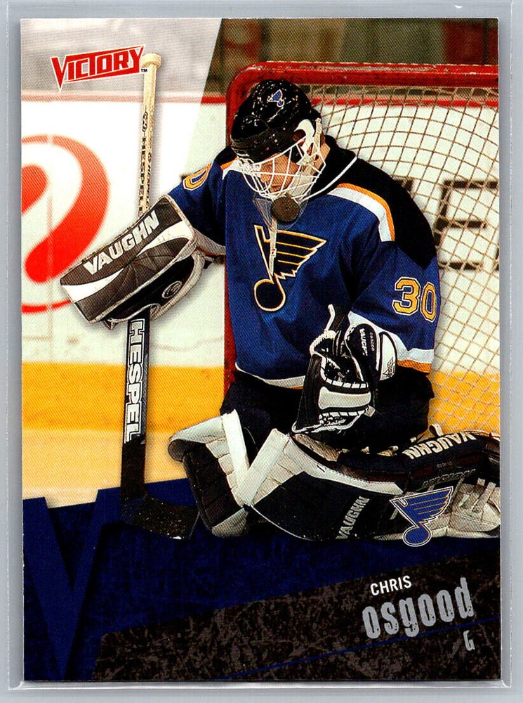 # 168 Chris Osgood St. Louis Blues 2003-04 Upper Deck Victory