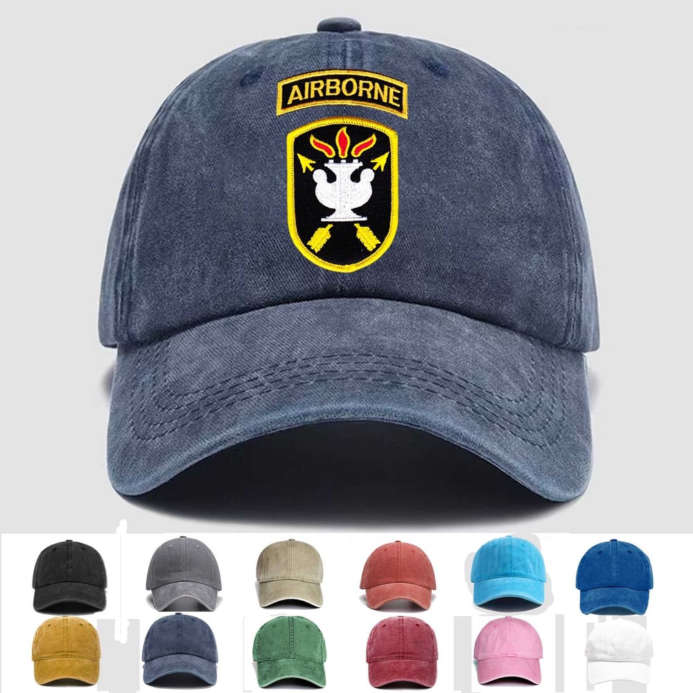 Custom Embroidered Hat Special Forces Warfare School Flash, Veteran Cap, Gift