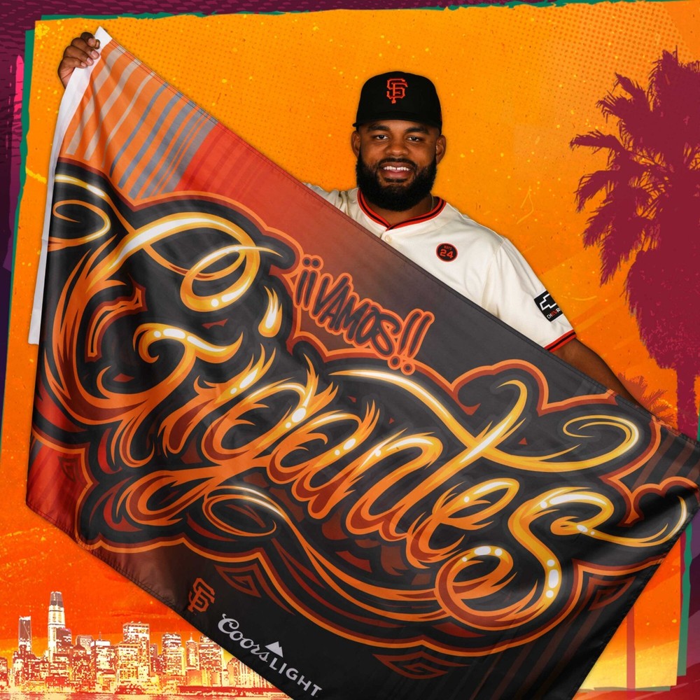 PRESALE San Francisco SF Giants 9/15/24 Fiesta Gigantes Flag SGA-image