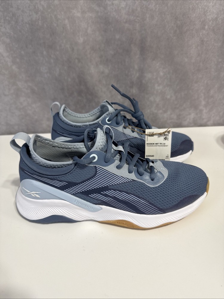 Reebok HIIT Trl 2.0 Training Shoe Light Blue Size 6 G55543