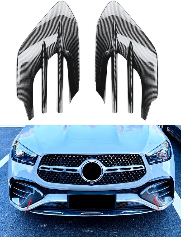 For Benz 2024 GLE Coupe W167 C167 AMG Front Bumper Side Vent Trim Grille Cover