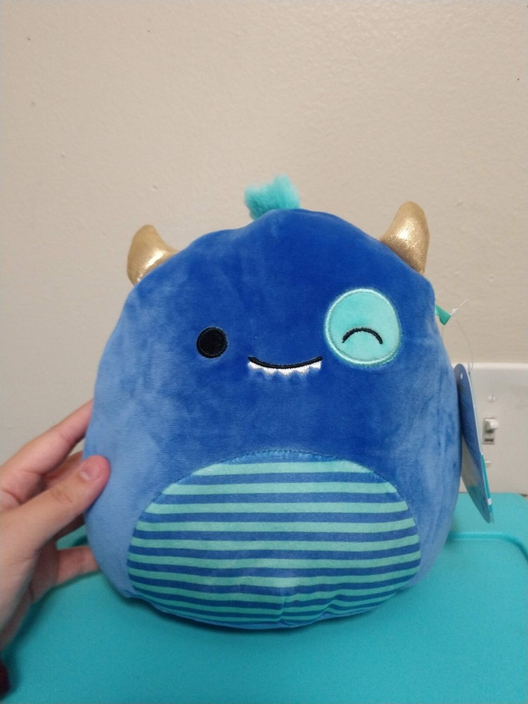 8 Inch Rinz the Blue Monster Squishmallows Soft Plush Toy