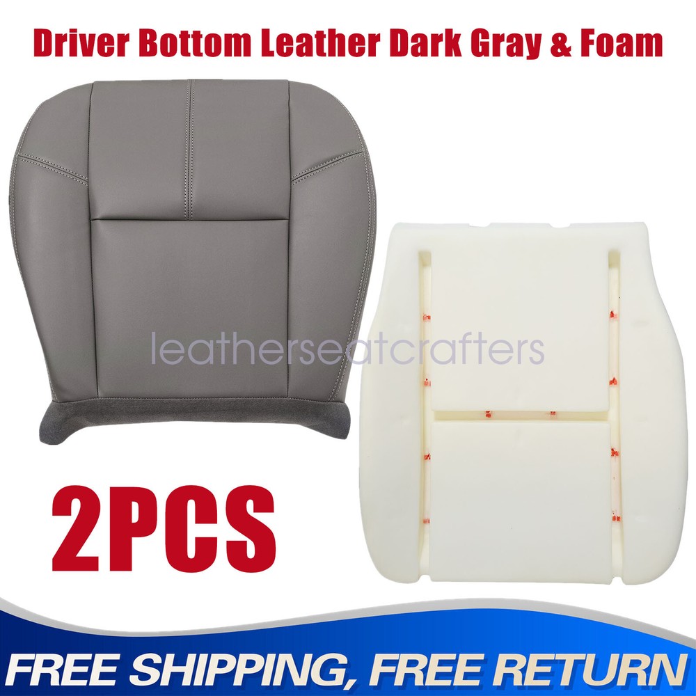07-14 Chevy Silverado 1500 2500HD Driver Seat Bottom Foam & Cover Replacement