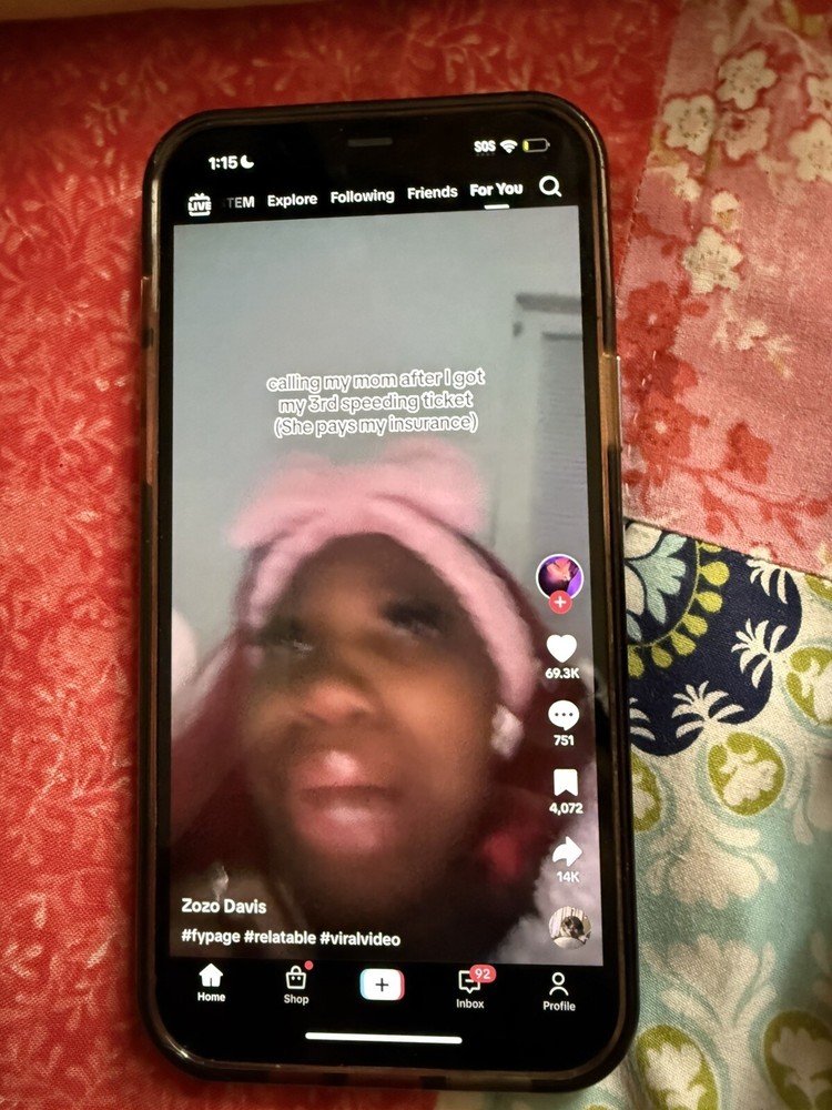 iPhone 12 Pro Max Unlock With TikTok On It