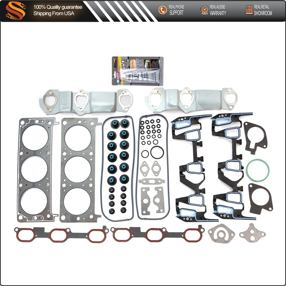 Head Gasket Set For Oldsmobile Alero Cutlass Silhouette 3.1L 3.4L VIN E,J