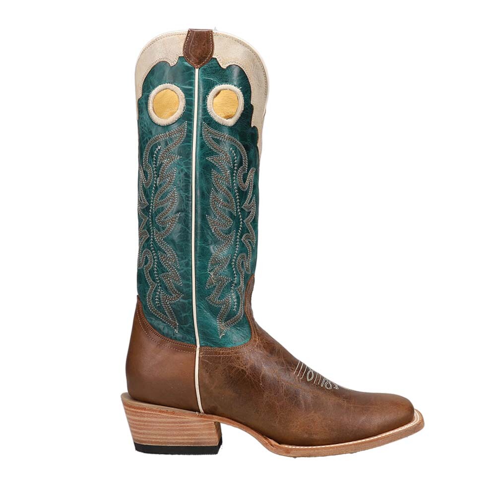 Roper Ride'em Cowgirl Square Toe Cowboy  Womens Blue Casual Boots 09-021-7027-85