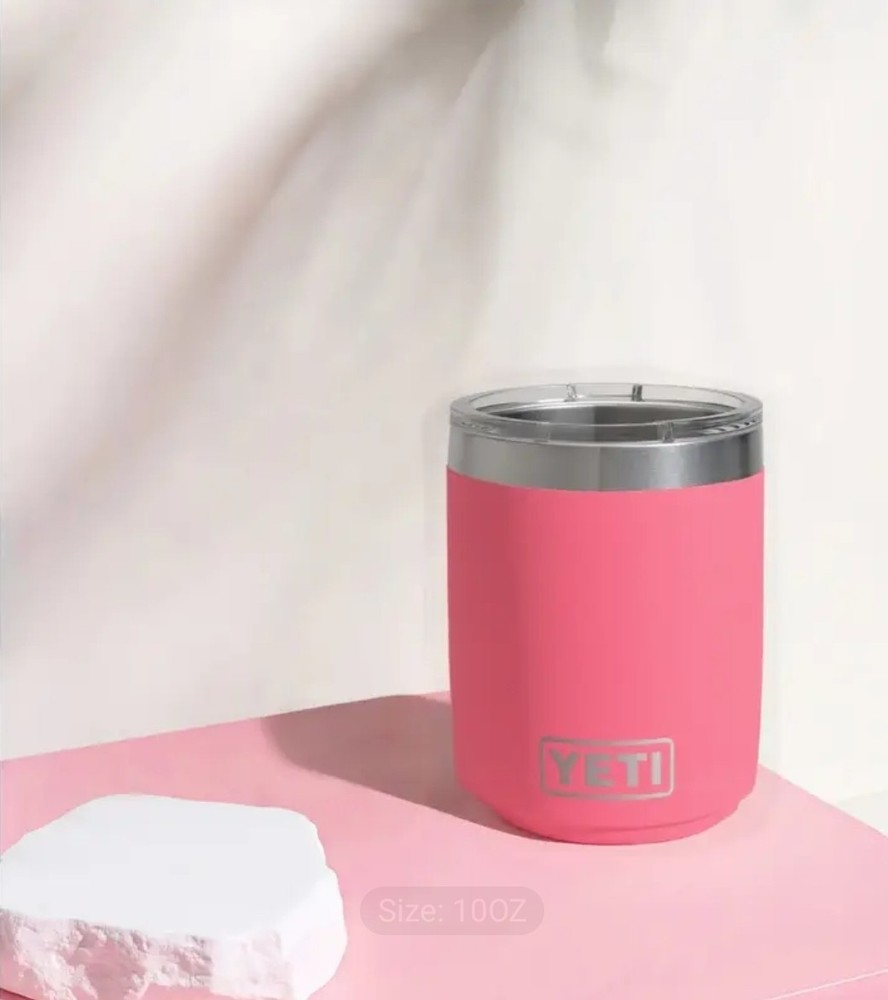 YETI Rambler 10 oz Stackable Lowball 2.0, Vacuum Insulated, Stainless Steel Cup