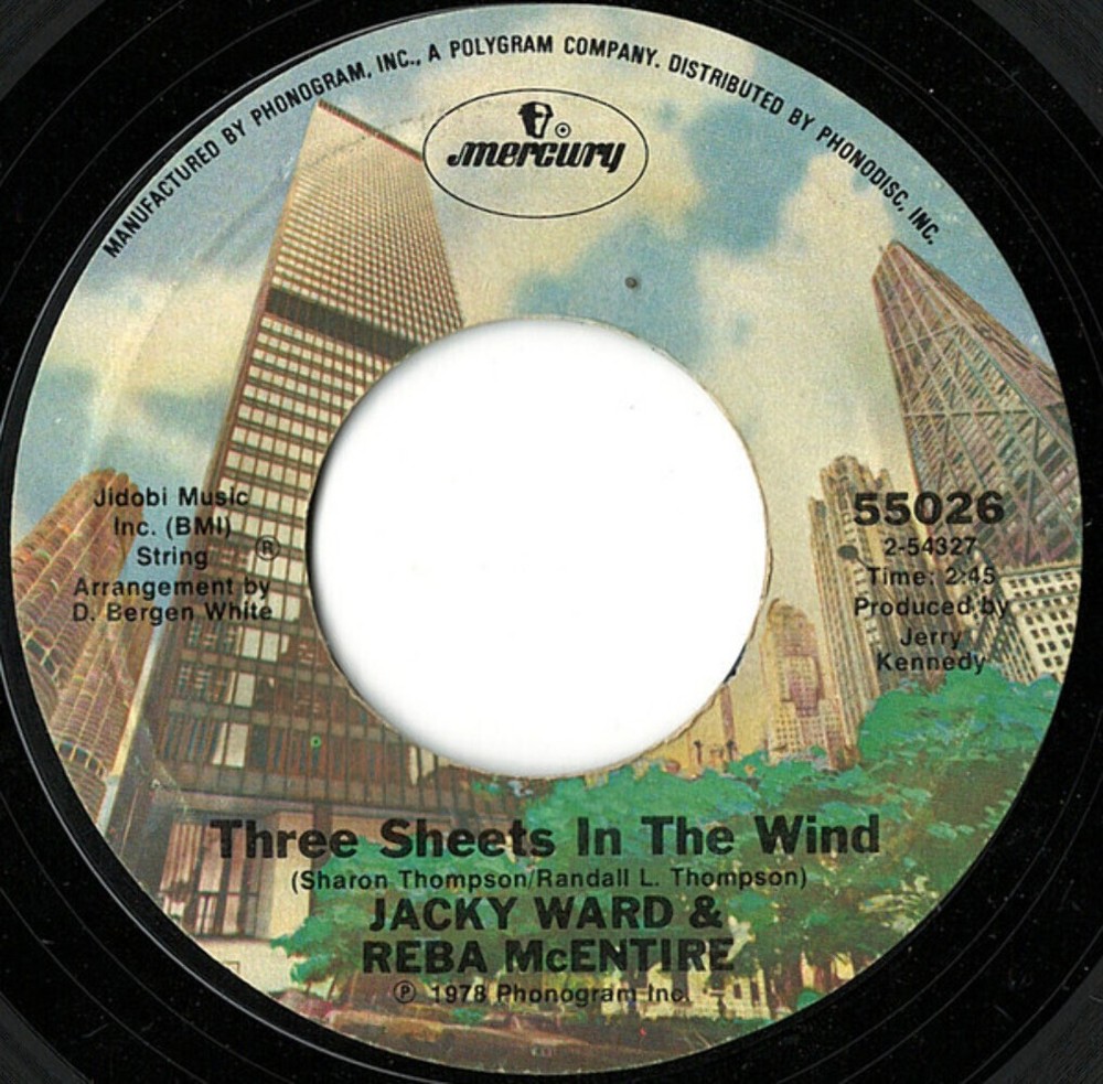Jacky Ward And Reba McEntire - Three Sheets In The Wind / I'd Really Love To See