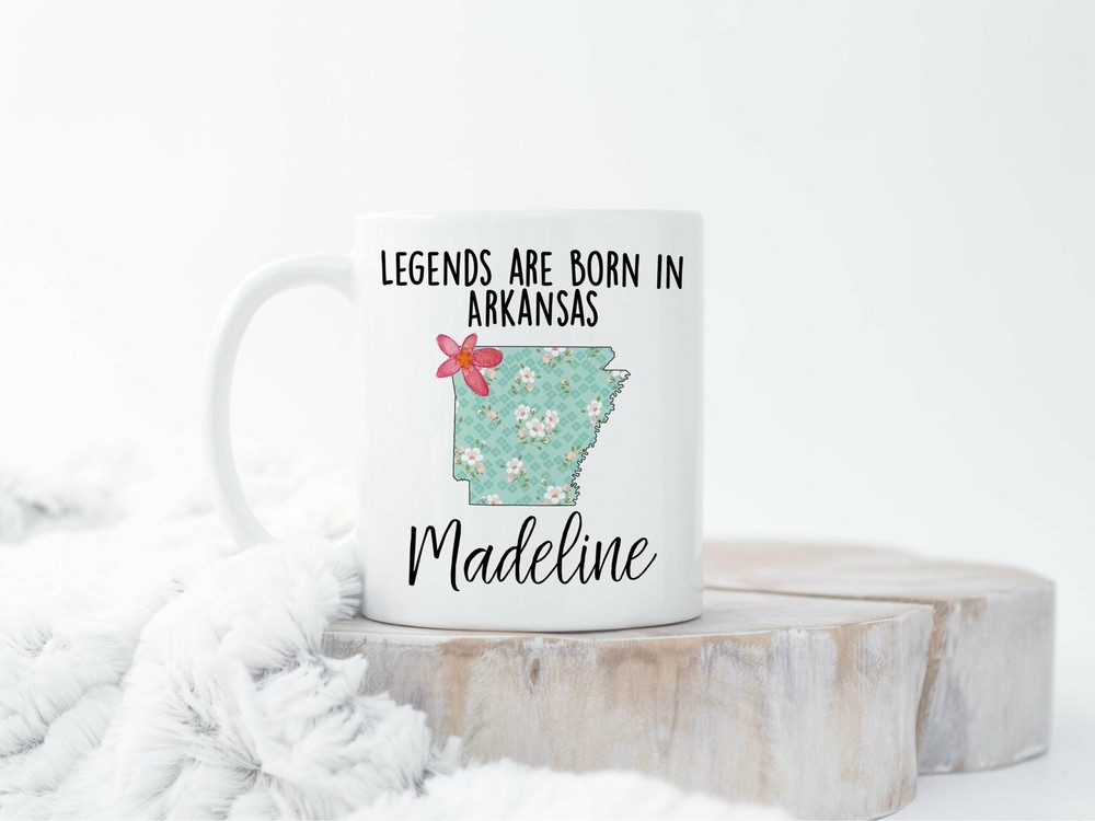 Custom Home State Mug Custom Arkansas Mug Arkansas Mugs Custom State Mug Going