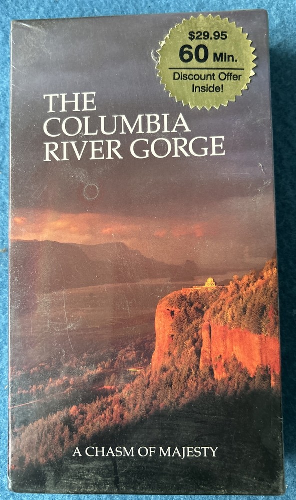 Columbia River Gorge Majesty VHS 1990 Sealed New Vintage Travel Documentary